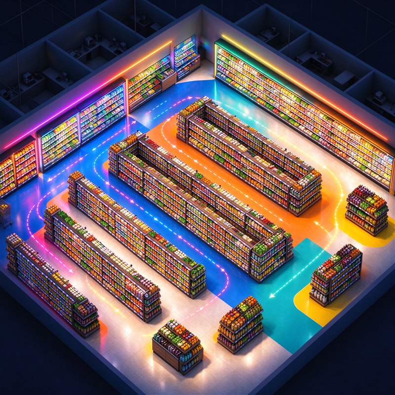 Gondola Shelving Layout That Drives Sales